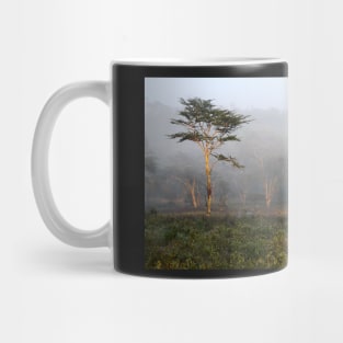 Foggy Morning, Lake Nakuru, Kenya Mug